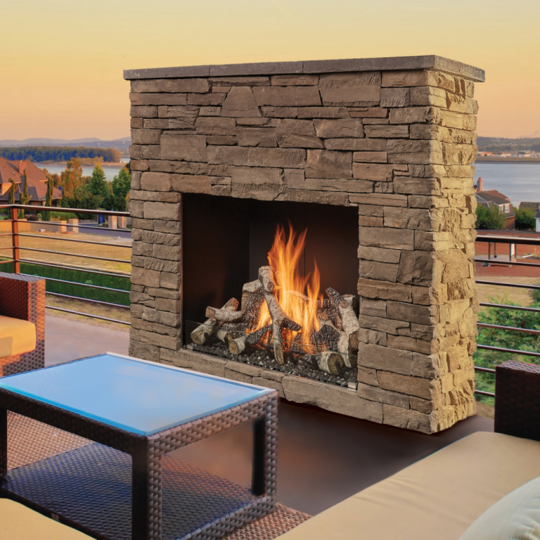 Fire Garden 4035 II Traditional Outdoor Fireplace