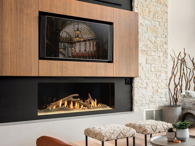 DaVinci Firenze Single-Sided Gas Fireplace - manufacturer collection photograph