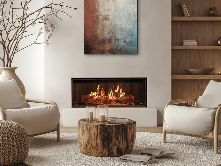 DaVinci 39 GreenSmart Electric Fireplace - manufacturer collection photograph