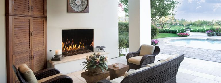 Fire Garden 4024 Linear Outdoor Fireplace - manufacturer collection photograph
