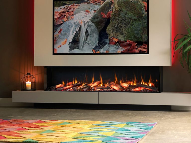 Fireplace Xtrordinair 71 GreenSmart Electric Fireplace - manufacturer collection photograph