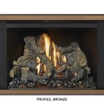 Lopi 430 Deluxe Ember-Glo Gas Insert - manufacturer photograph