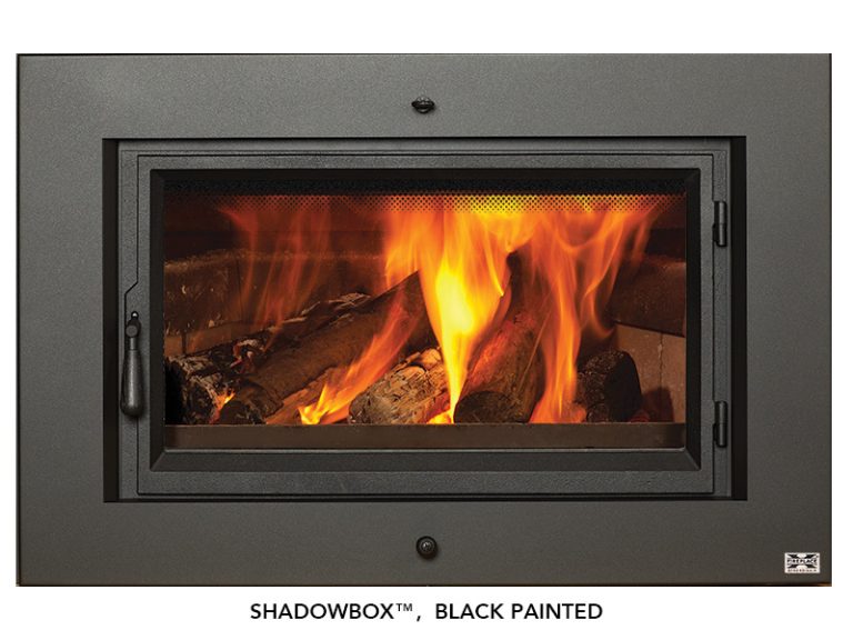 Fireplace Xtrordinair Large Flush Wood Rectangular NexGen-Hybrid Insert