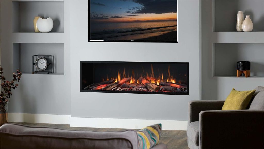 Fireplace Xtrordinair electric fireplace with LED logs